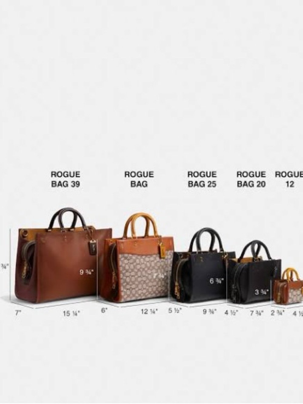 Coach Rogue 39 Colorblock HTF - Picture 16 of 16